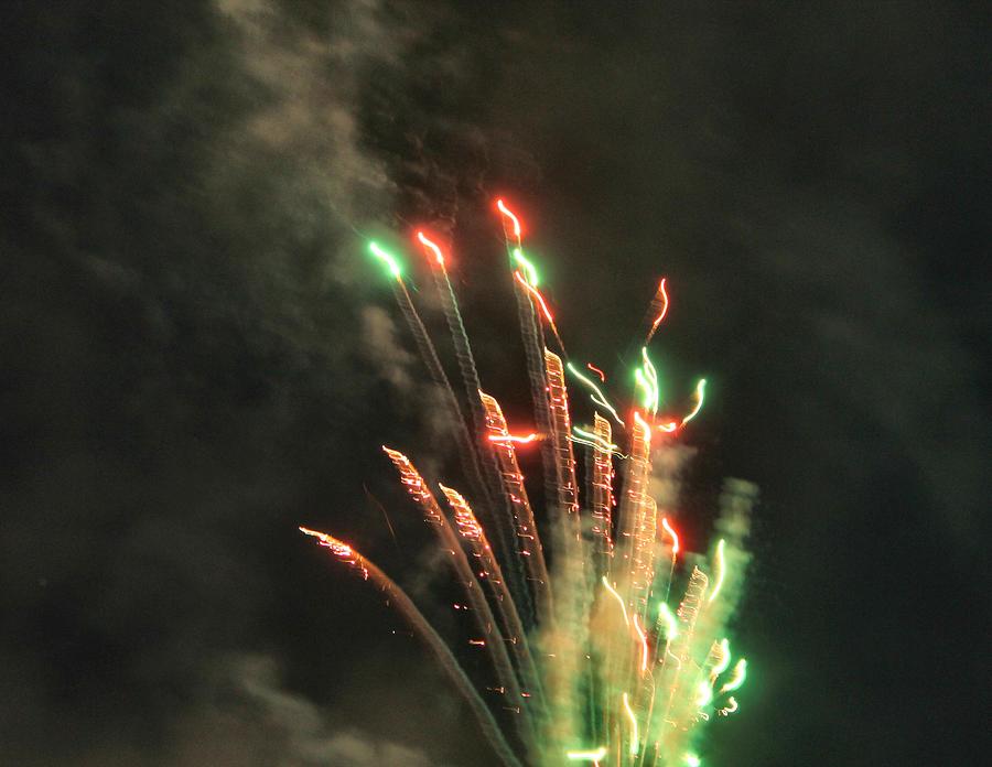 Fireworks Photograph by Debbie Levene