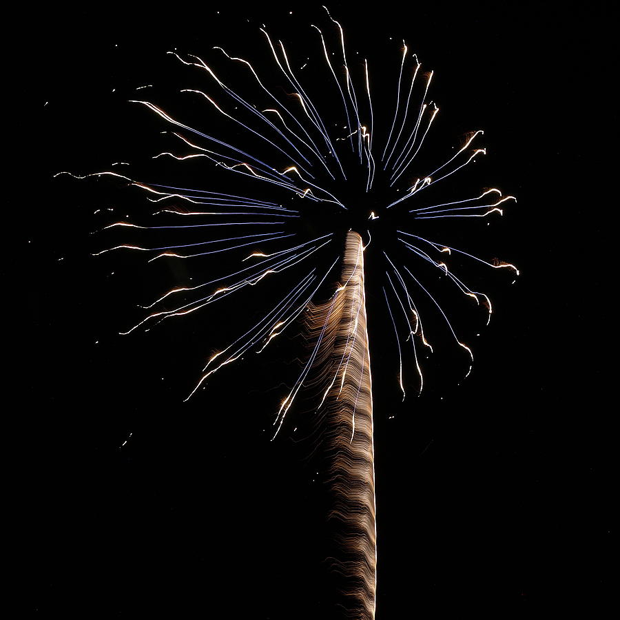 Fireworks from a Boat - 6 Photograph by Jeffrey Peterson