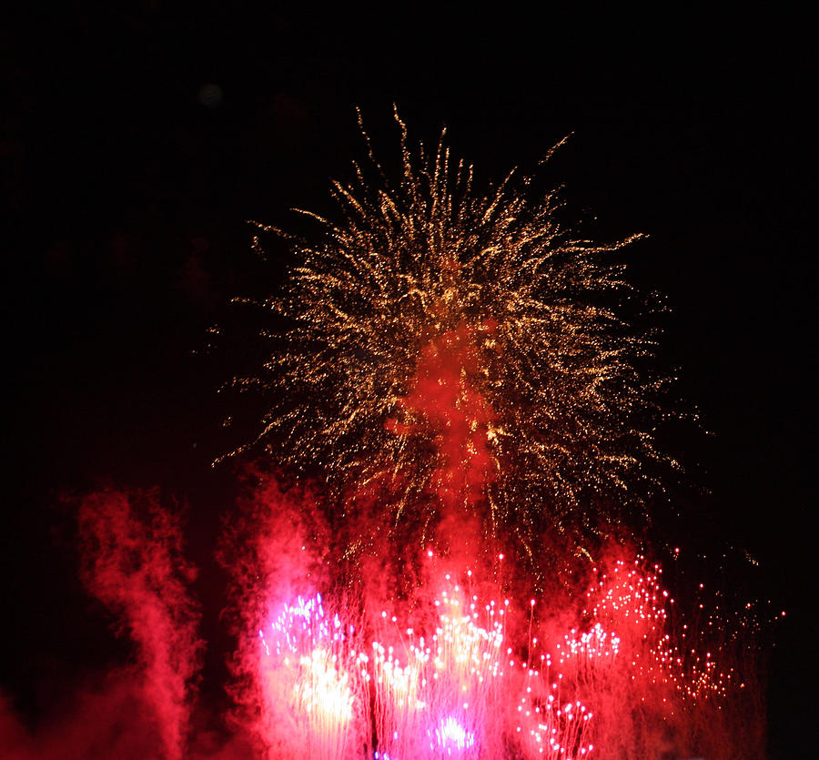 Fireworks Photograph by Gillian Lovett
