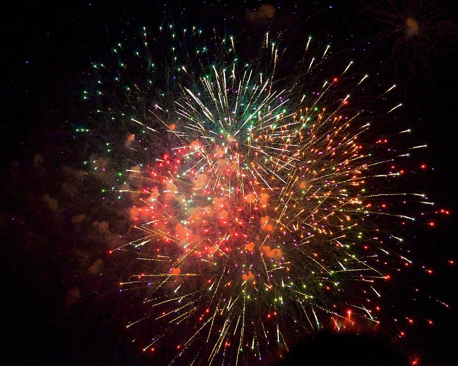 Fourth Of July Photograph - Fireworks III by Michele Stoehr