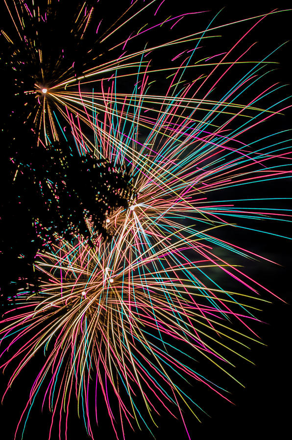 Independence Day Photograph - Fireworks by Indecisivelykat Photography