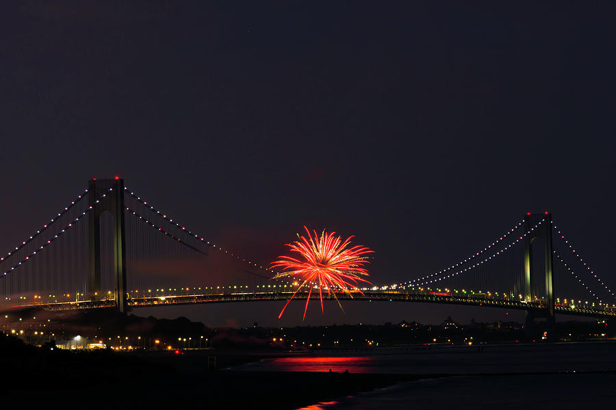 Fireworks Photograph by Kenneth Cole