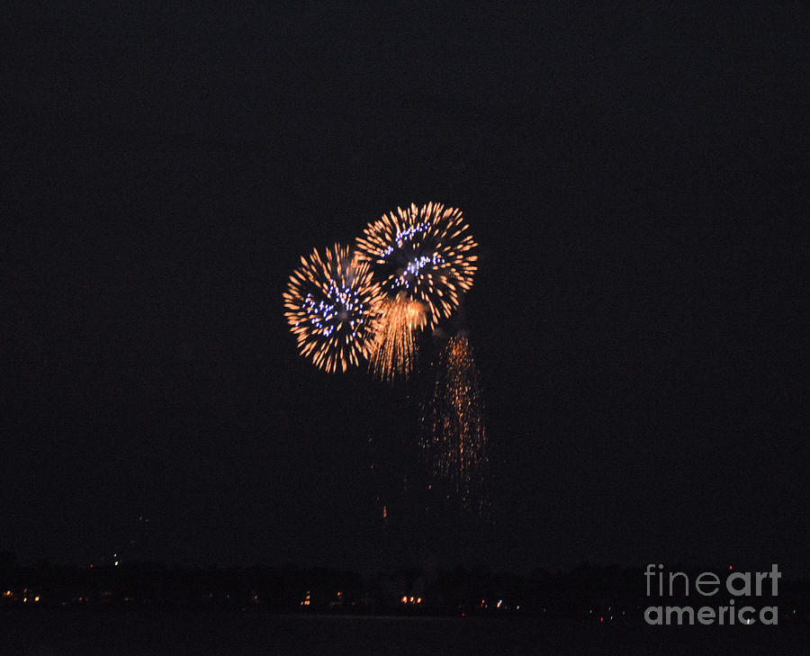 Fireworks Over St Simons Photograph by Katherine W Morse Fine Art America
