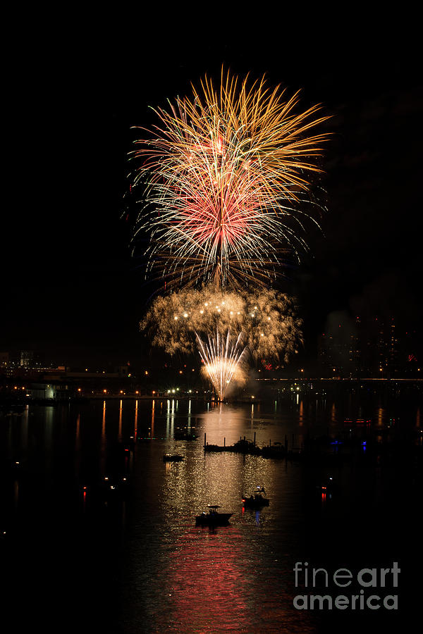 Fireworks Photograph by Quinn Sedam