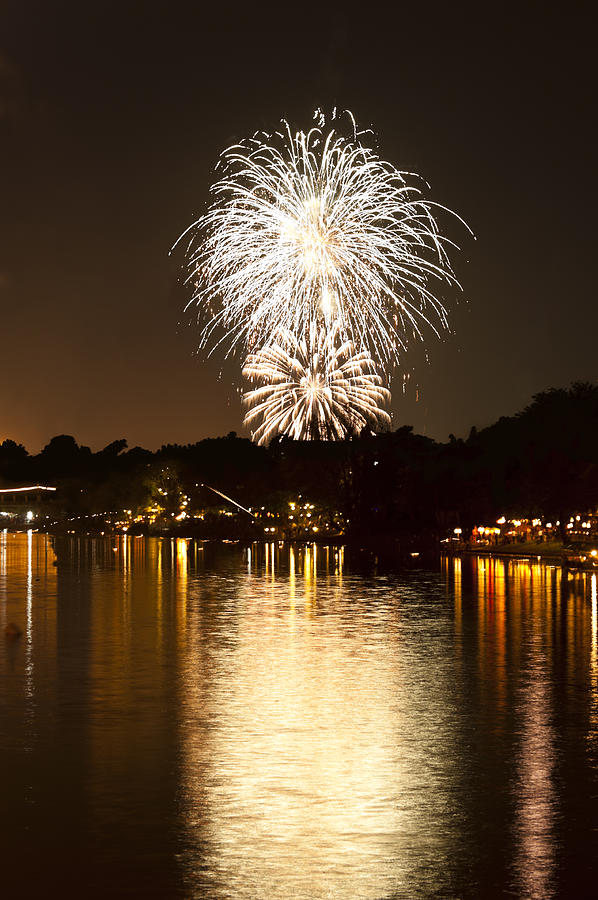 Fireworks Photograph by U Schade