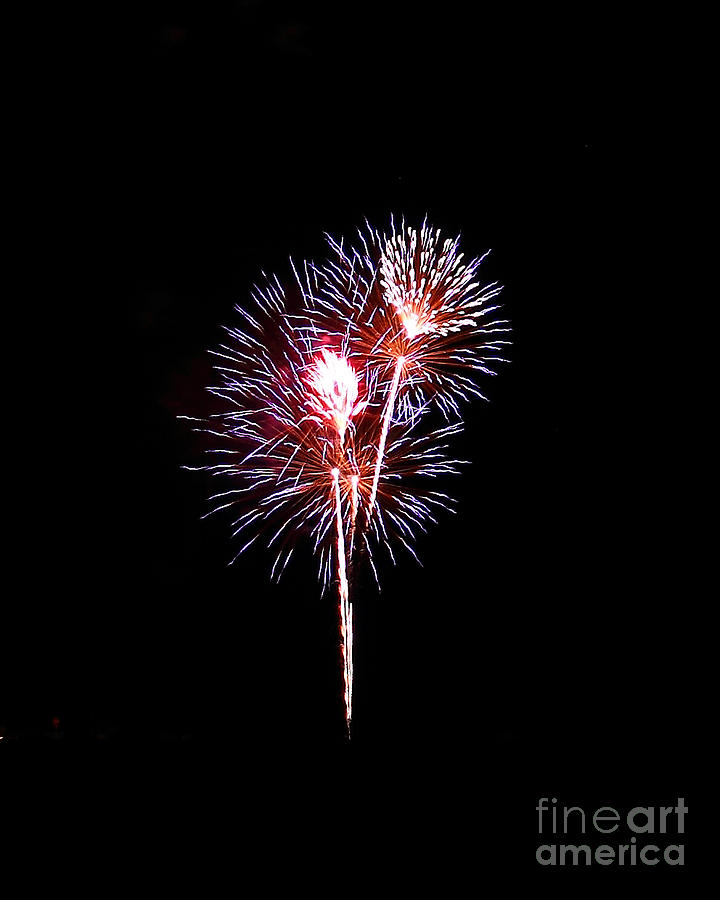 Fireworks11 Photograph by Malcolm Howard