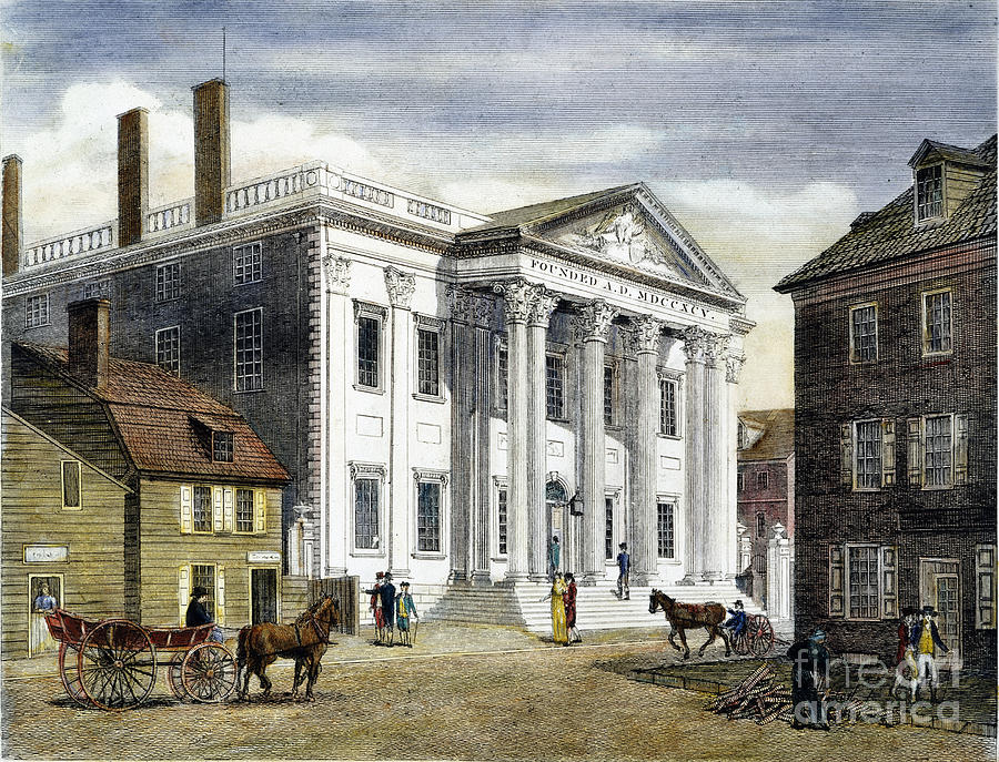 First Bank Of U.s., 1799 Photograph by Granger