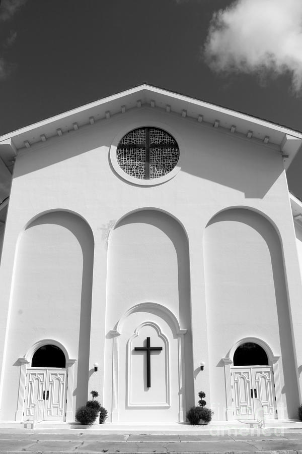 First Baptist Church of Venice FL Photograph by Robert Wilder Jr