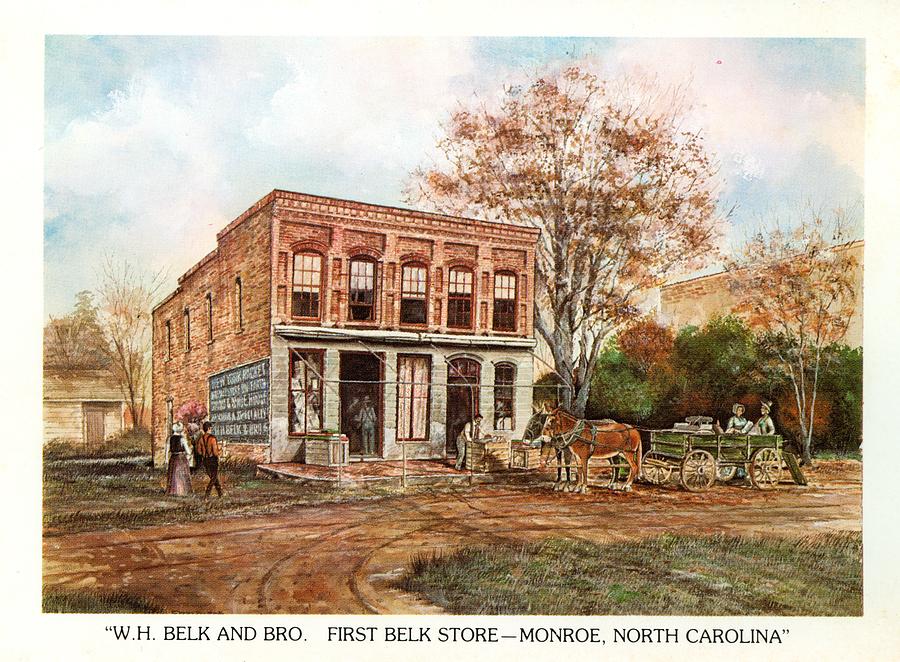 First Belk Store by Charles Roy Smith