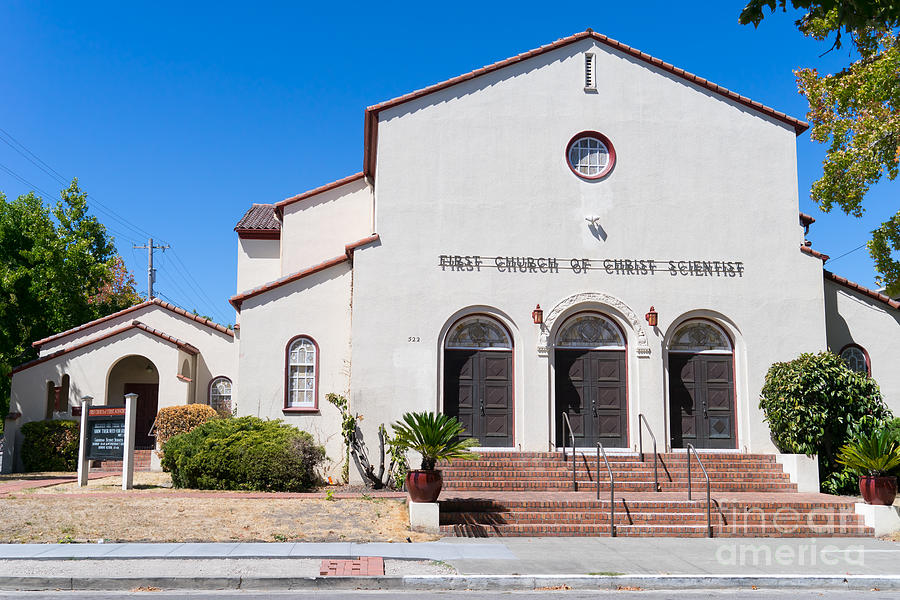 First Church of Christ Scientist Petaluma California USA DSC3797 Photograph by Wingsdomain Art and Photography