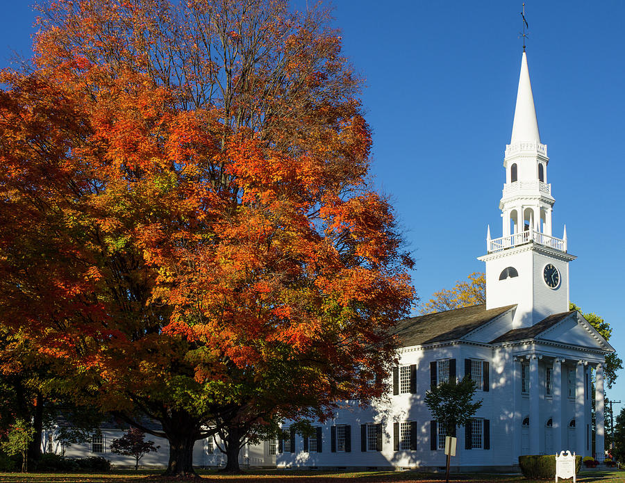 First Congregational Church, Litchfield Connecticut Circa 1723 