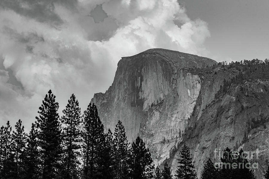 First Gaze of Half Dome Photograph by Jeff Hubbard