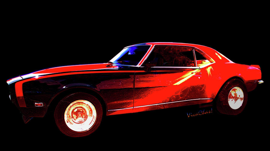 camaro ss 1969 red