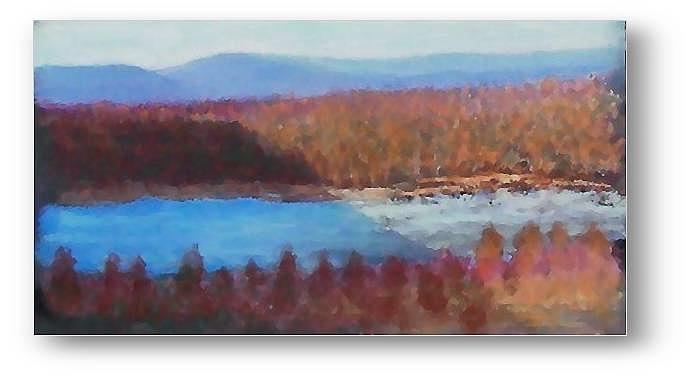 Fall Pastel - First Glow by Brian Higgins