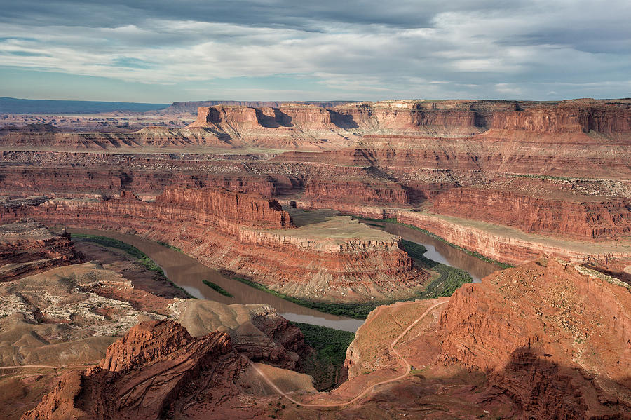First Light at Dead Horse Point Photograph by Denise Bush
