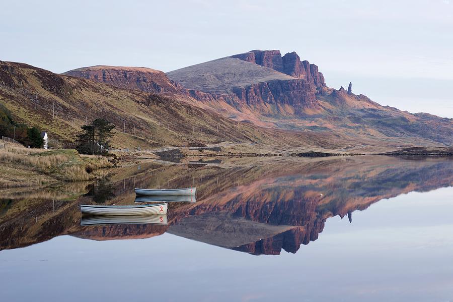 First Light at Old Man of Storr Photograph by Stephen Taylor