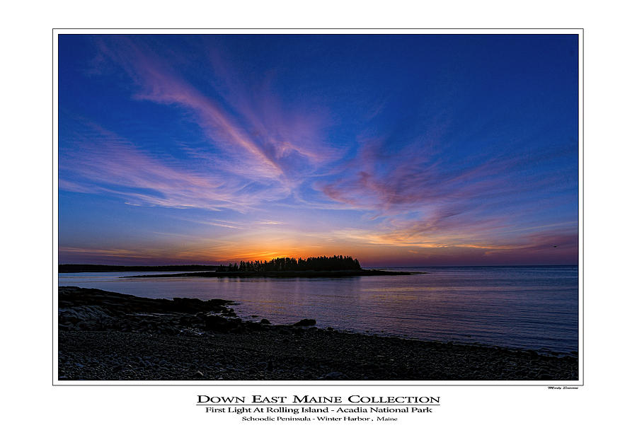 First Light At Rolling Island Photograph by Marty Saccone