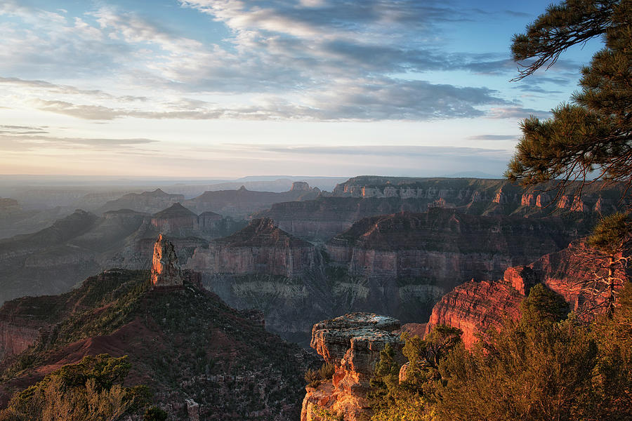 First light from Point Imperial. Photograph by Larry Geddis - Fine Art ...