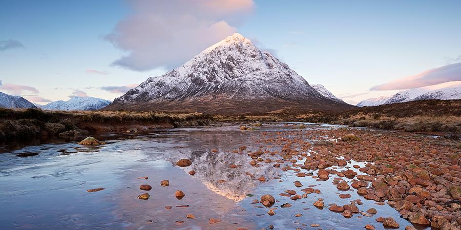 First Light in Glencoe Photograph by Stephen Taylor