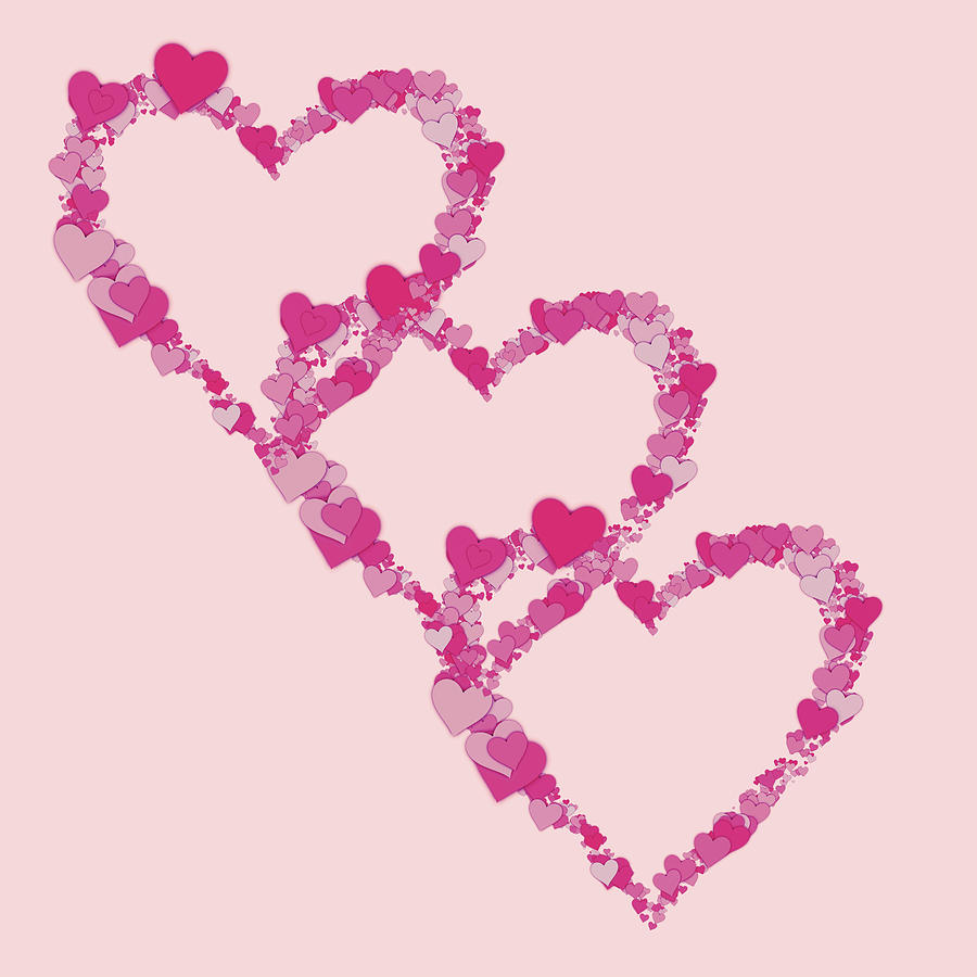 First Love Heart Art Digital Art by Georgiana Romanovna