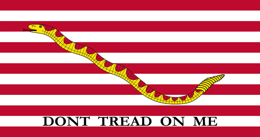 First Navy Jack Mixed Media by War Is Hell Store