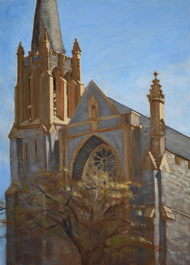 First Presbyterian Painting by Christopher Reid