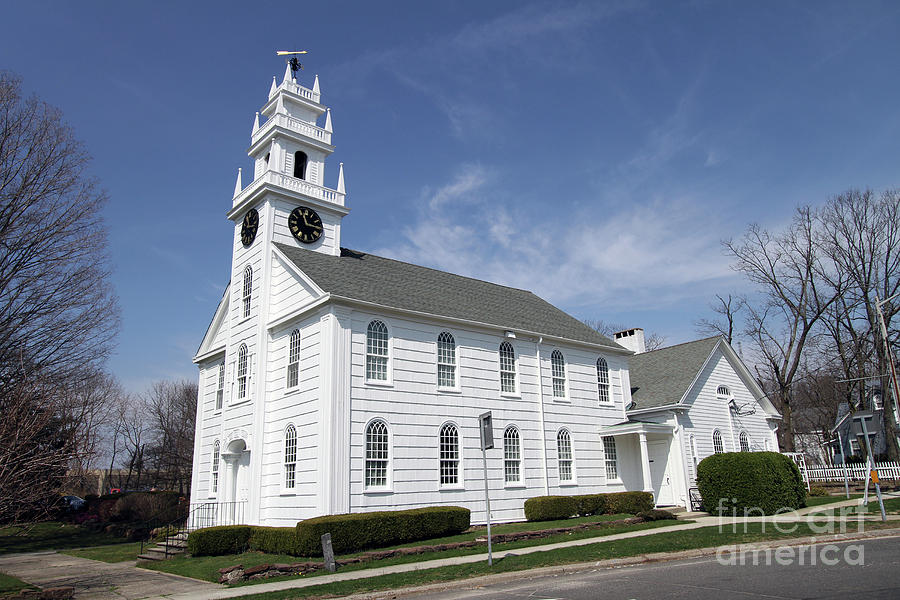 First Presbyterian Church of Smithtown Photograph by Steven Spak
