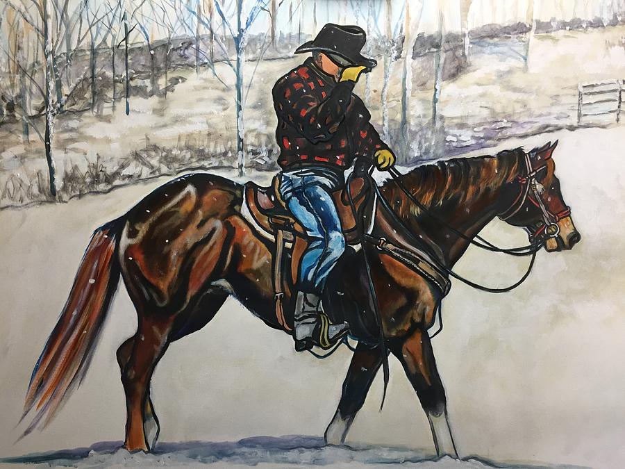 First Snow by Stephanie Come-Ryker First Snow by Stephanie Come-Ryker