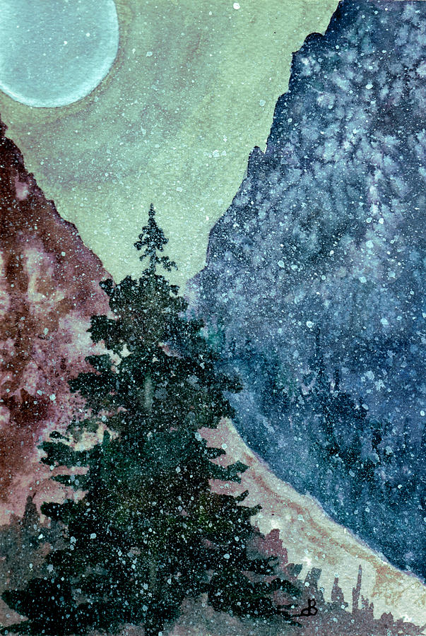 First Snowfall Painting by Brenda Owen