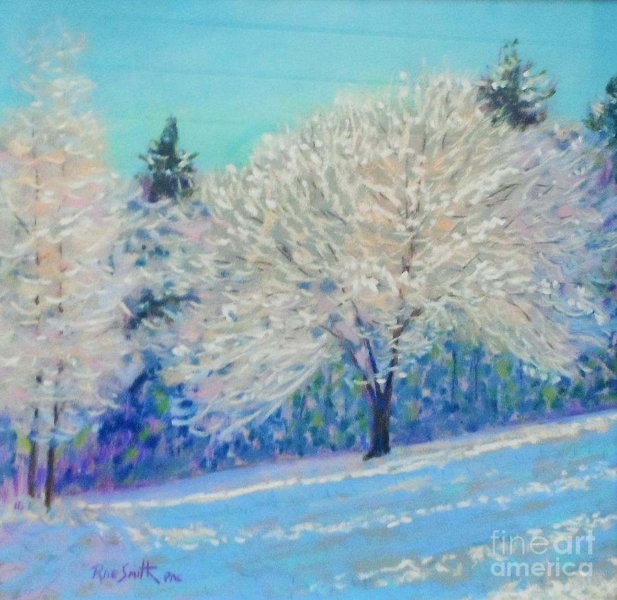 First Snowfall  Pastel by Rae  Smith PAC