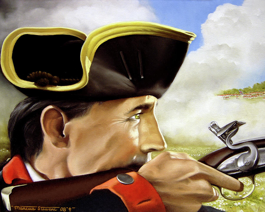 Continental Painting - First to Fight by Marc Stewart Continental Painting - First to Fight by Marc Stewart
