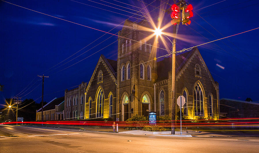 First United Methodist Church Crockett Texas Photograph by Micah Goff