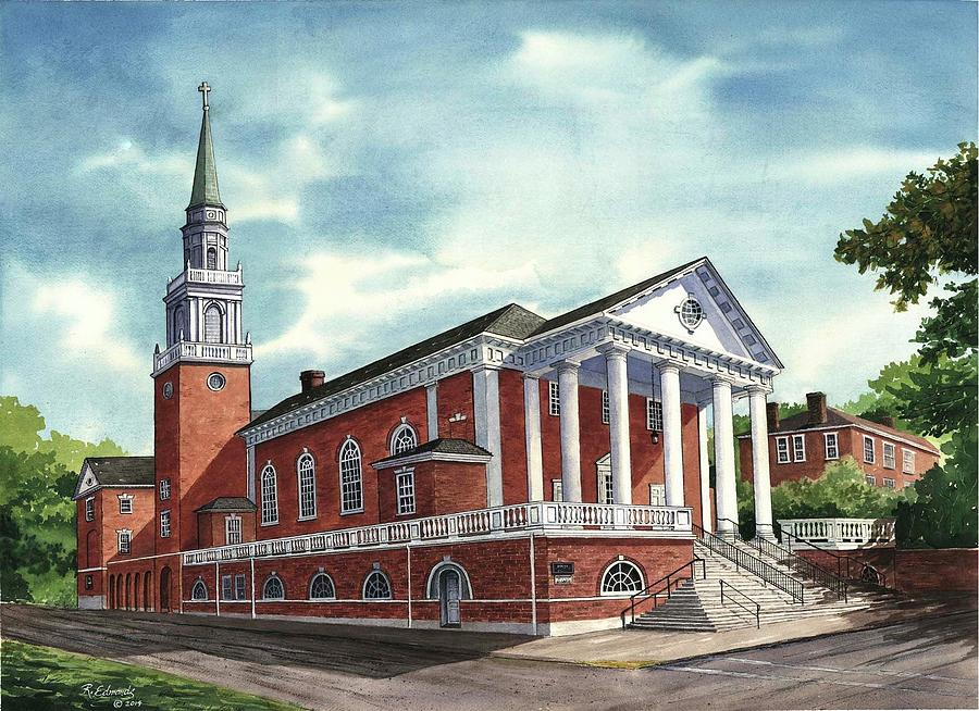First United Methodist Church Painting