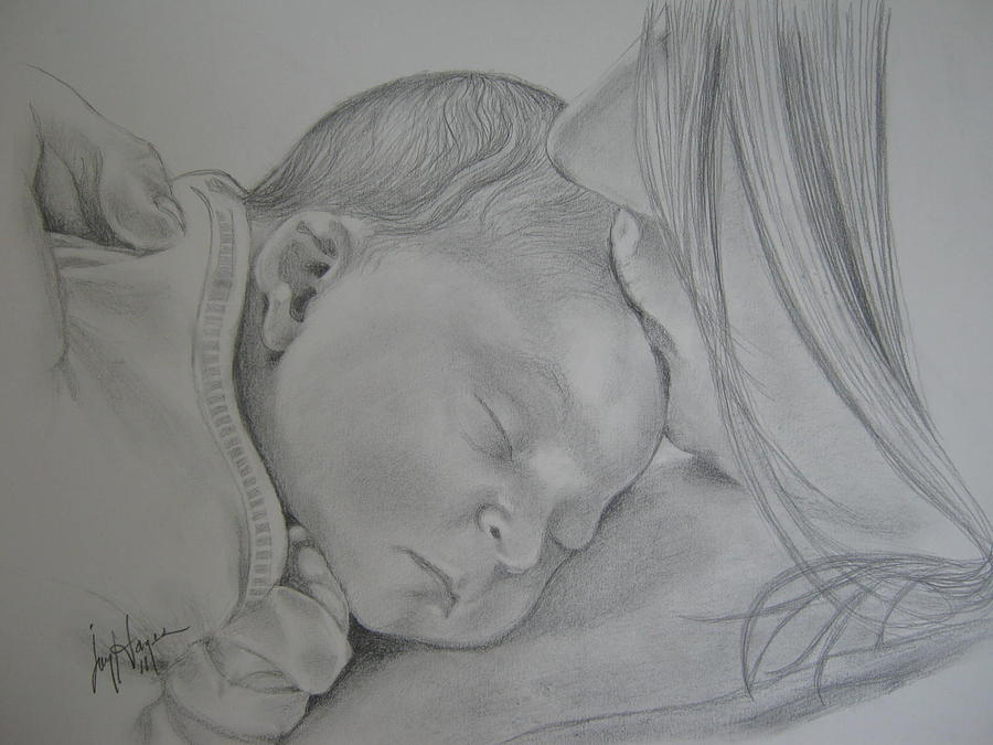 Firstborn Drawing by Joyce Hayes