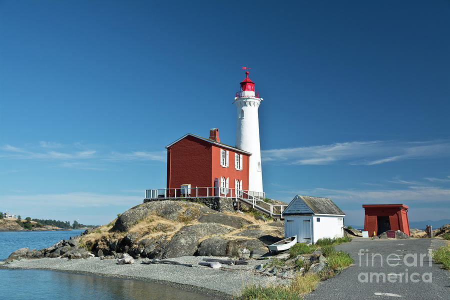 Fisgard Lighthouse British Columbia Canada Photograph by Maria Janicki