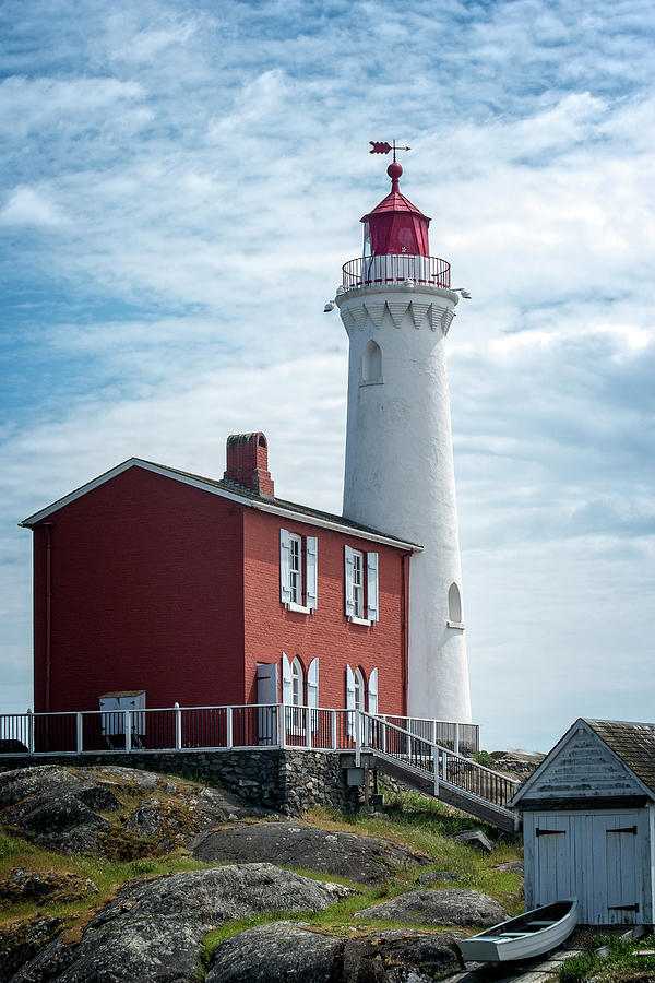 Fisgard Lighthouse Photograph by Jeanette Mahoney