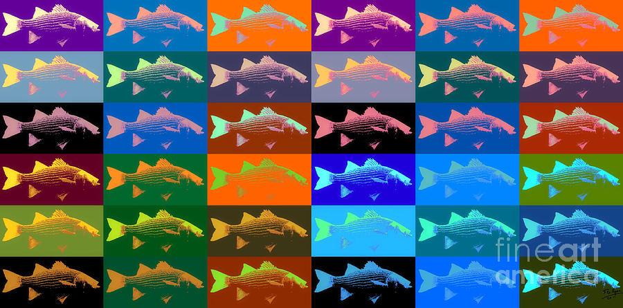 Fish Painting - Fish 38 by Flo Ryan