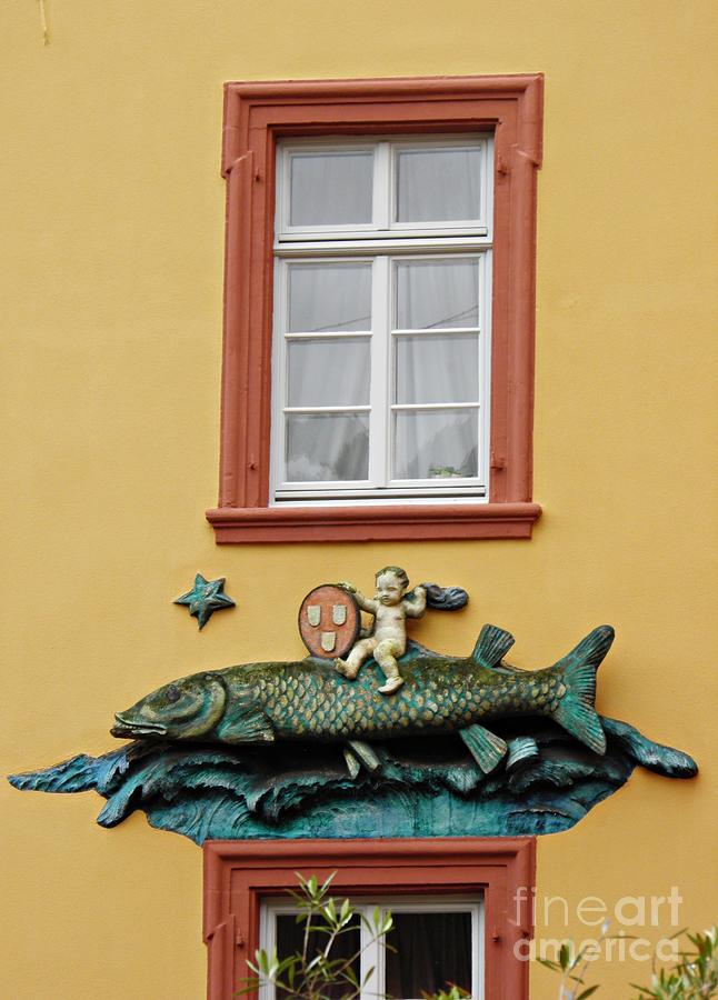 Architecture Photograph - Fish and Baby by Sarah Loft