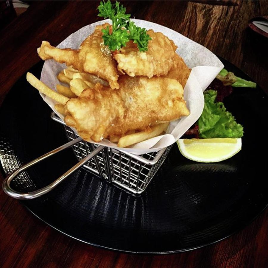 Fish Photograph - Fish And Chips - Crispy Buttered Dory by Arya Swadharma