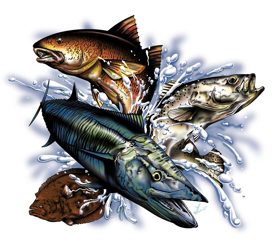 Fish Bowl Digital Art by William Love
