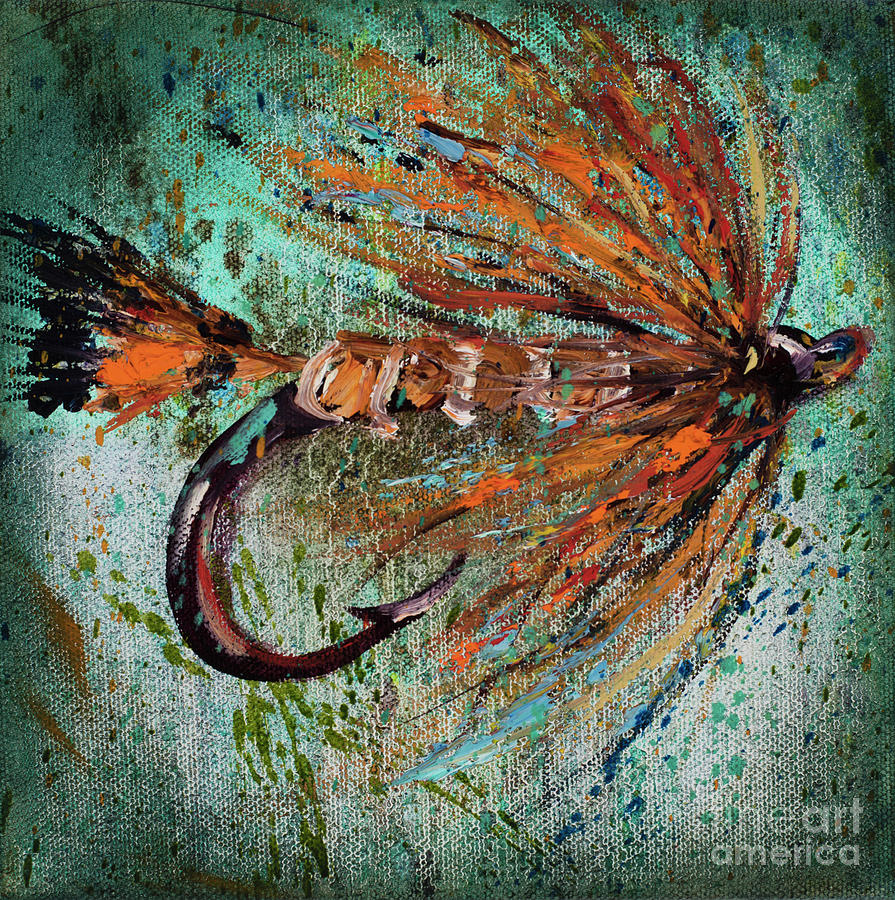 Fish Catcher 2 Painting by Jodi Monahan | Fine Art America