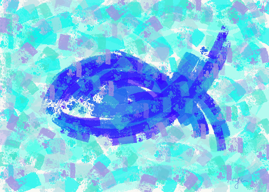 Fish Digital Art by Cristina Stefan
