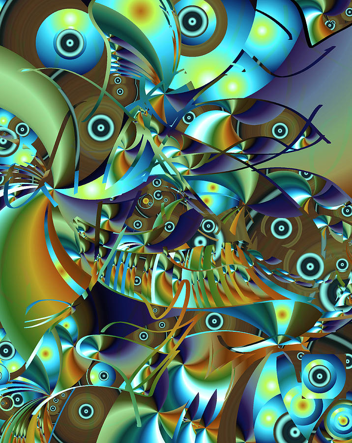 Fish Fiesta Digital Art by Lynda Lehmann