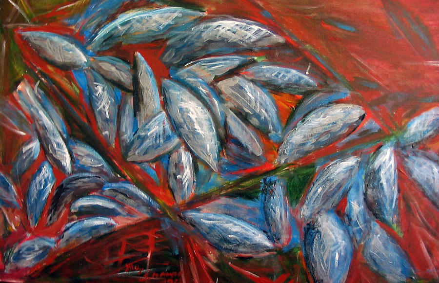 Fish Painting by Gladiola Sotomayor