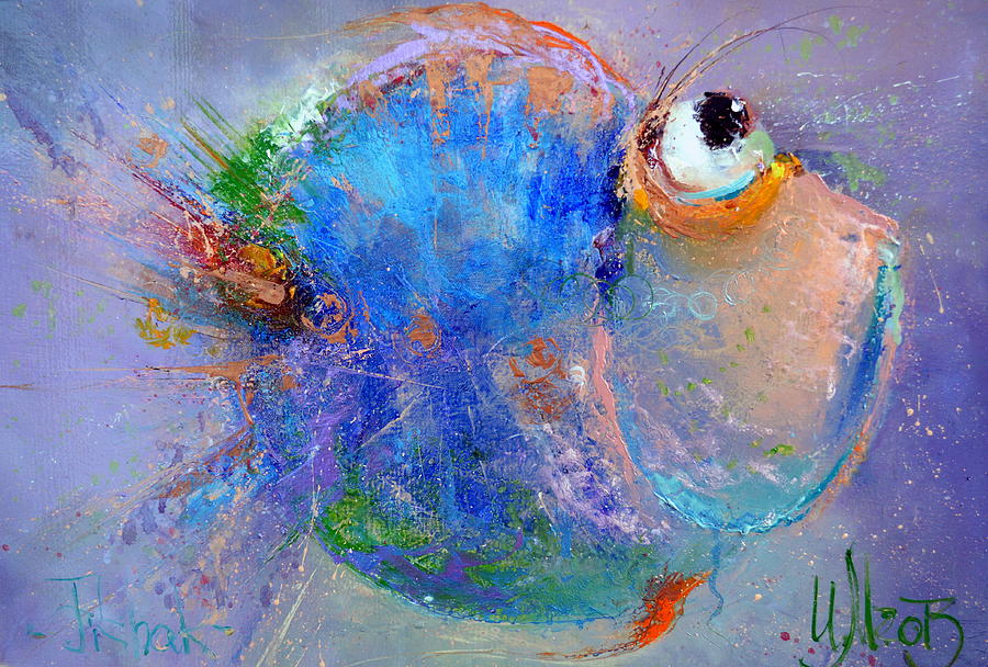 Fish-Ka 2 Painting by Igor Medvedev