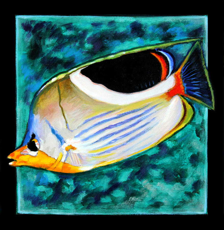 Fish Number Eleven Painting by John Lautermilch