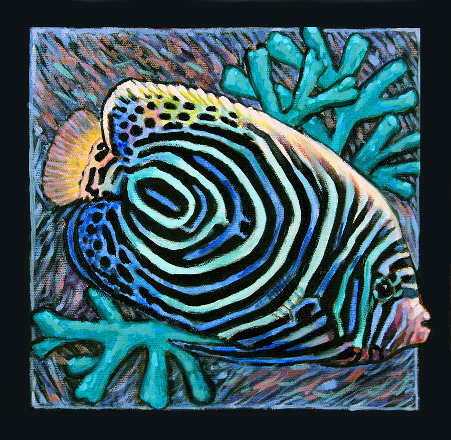 Fish Number Nine Painting by John Lautermilch