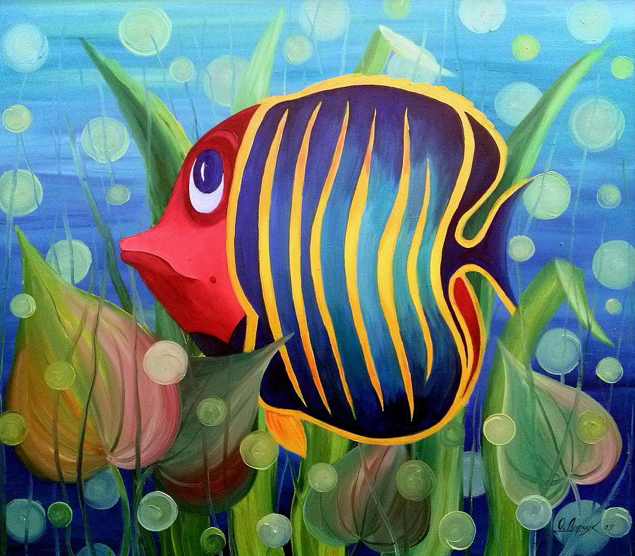 Fish Painting by Olha Darchuk - Fine Art America