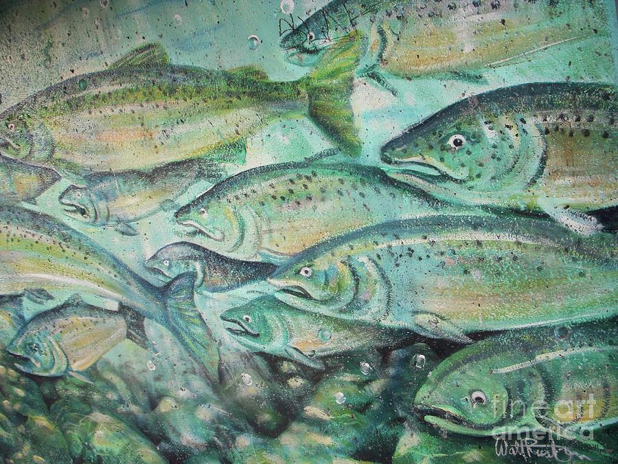 Fish on the wall Photograph by Vesna Antic | Fine Art America