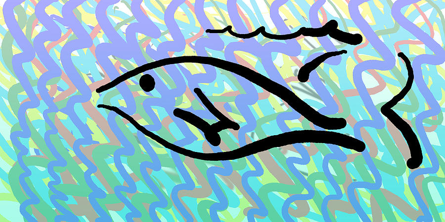 Fish Digital Art by Sam Shacked